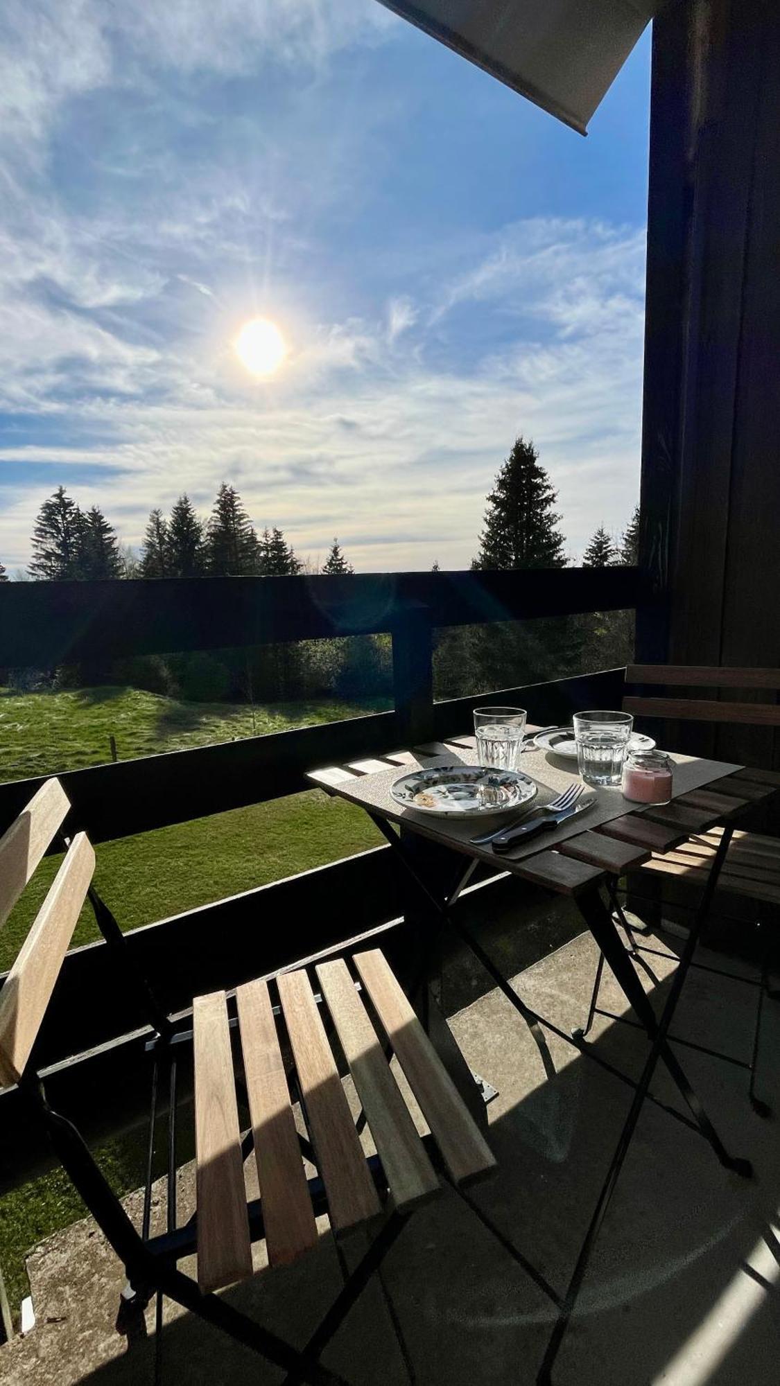 Chaleureux Appartement Avec Balcon Au Coeur Des Rousses Ле Рус Екстериор снимка