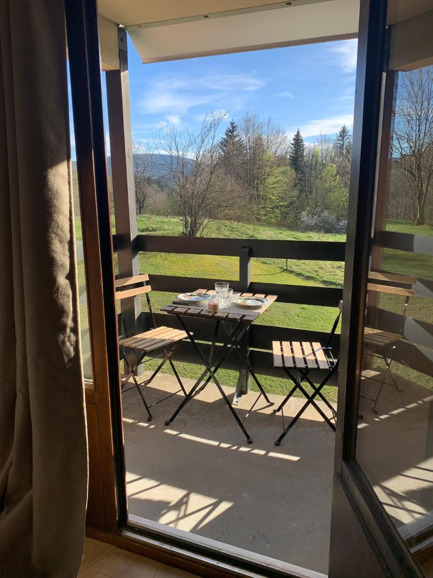 Chaleureux Appartement Avec Balcon Au Coeur Des Rousses Ле Рус Екстериор снимка